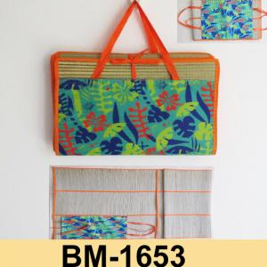 Foldable beach straw mats-BM1653