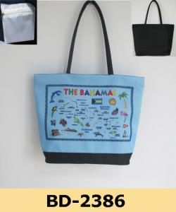 THE BAHAMAS Beach tote bag-BD-2386