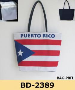 PUERTO RICO FLAG Beach tote bag-BD-2389