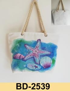 Sublimation SHELL Beach tote bag Shopping-BD2539